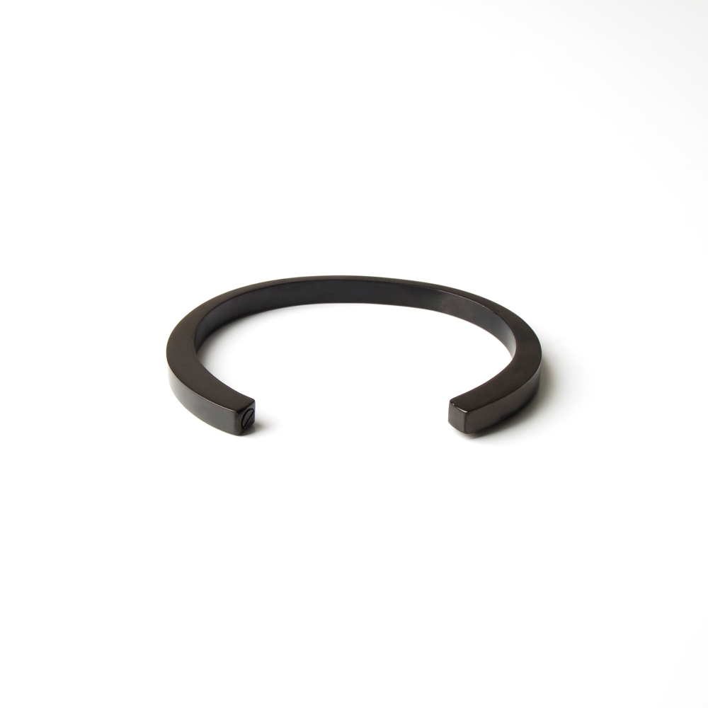 Cuff Cremation Bracelet - Black-image