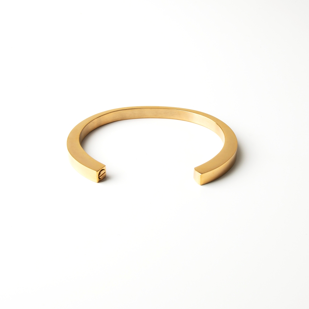 Cuff Cremation Bracelet - Gold-image